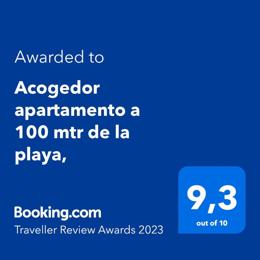Acogedor Apartamento A 100 Mtr De La Playa, 1 Dormitorio Y Salon Con Sofa Cama Oropesa del Mar Exterior photo